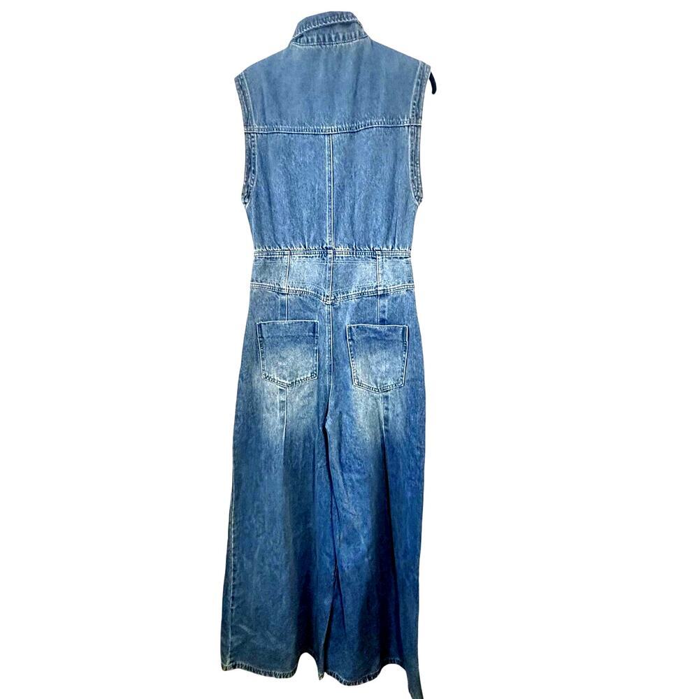 HYFVE – Doing The Most Denim Jumpsuit (Sold by ECB) – S - Picture 5 of 5